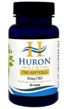 Huron Hemp Broad Spectrum CBD Capsules